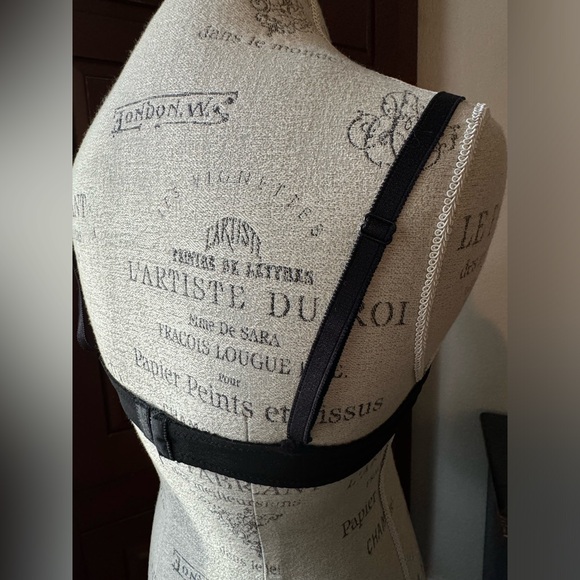 Rampage 36B Black Floral Embroidered Wired Bra - Picture 8 of 16